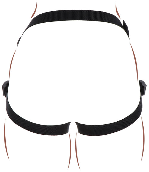 Harnais pour Gode ceinture Strap-On Get Real Violet