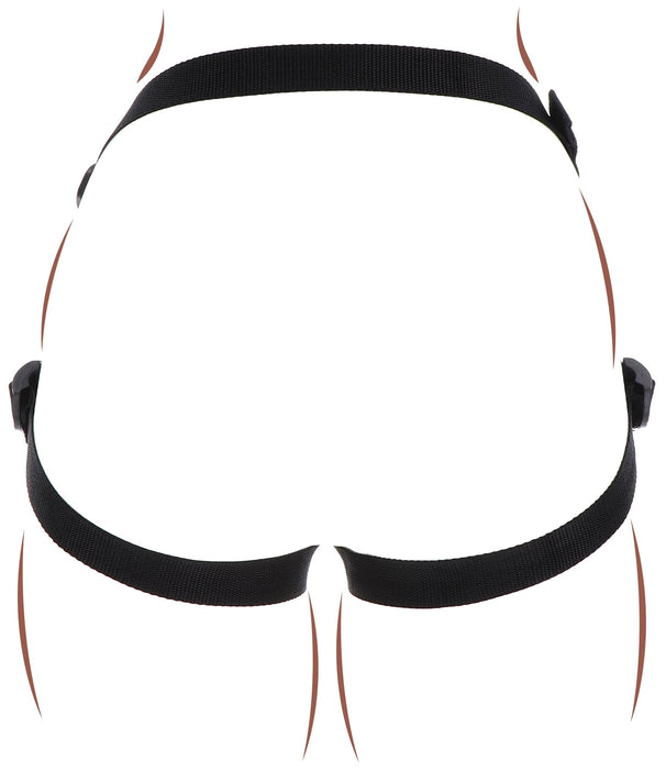 Harnais pour Gode ceinture Strap-On Get Real Violet