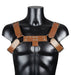Harnais simili Harnis Marron