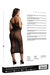 Robe Résille Grande taille HIGH NECK Noire