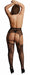 Bas avec porte-jarretelles HIGH WAIST Noirs