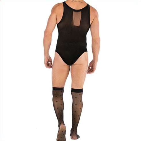 Combinaison bas TEDDY Tenue Sexy Noire