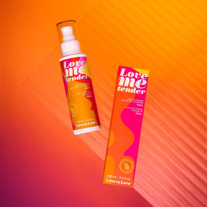 Huile de massage Love Me Tender Mojito 100ml
