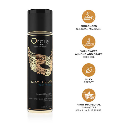 Huile de massage Sexy Therapy The Secret 200ml