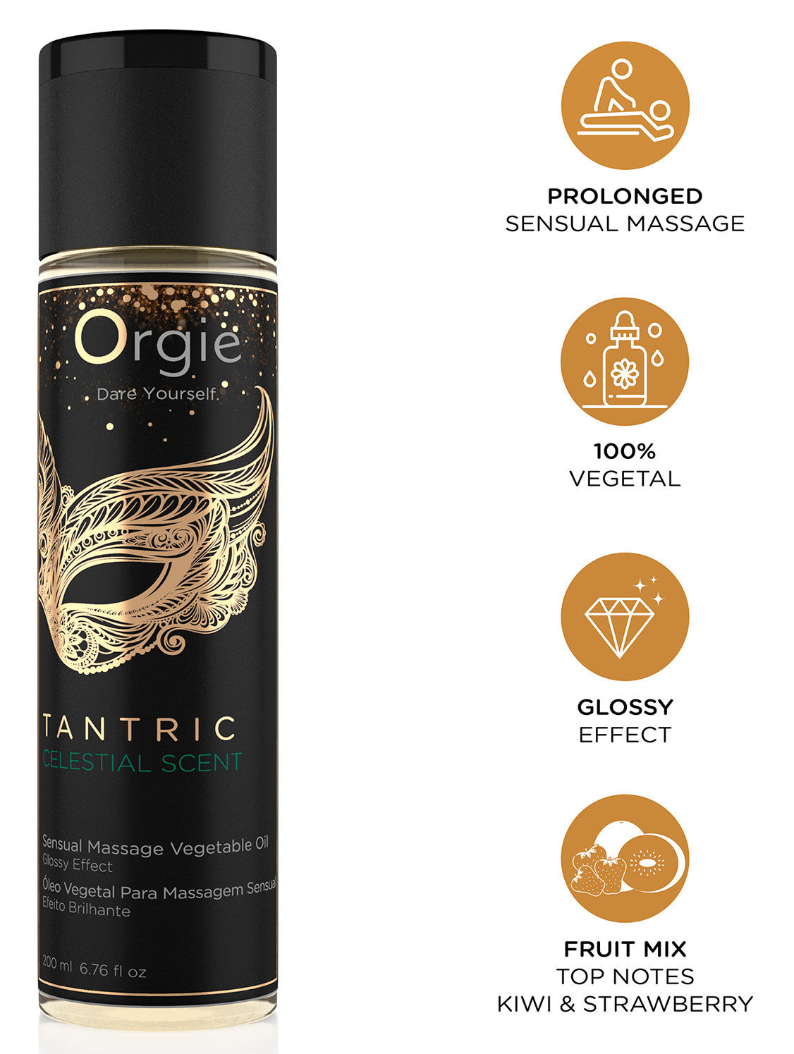 Huile de massage Tantric Selestial Scent 200ml