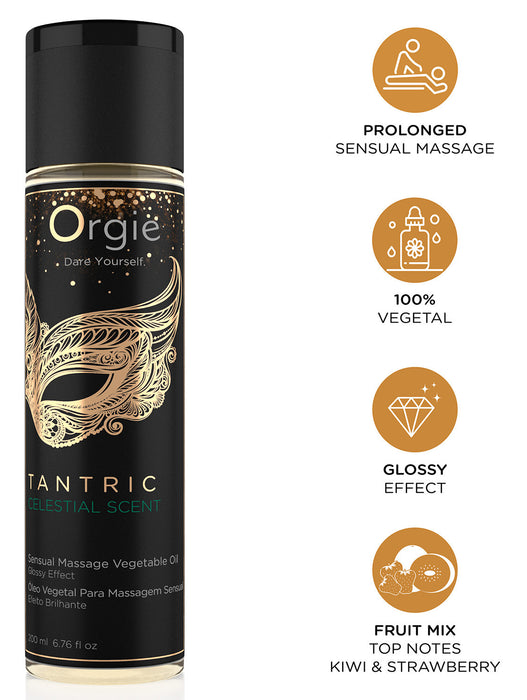 Huile de massage Tantric Selestial Scent 200ml