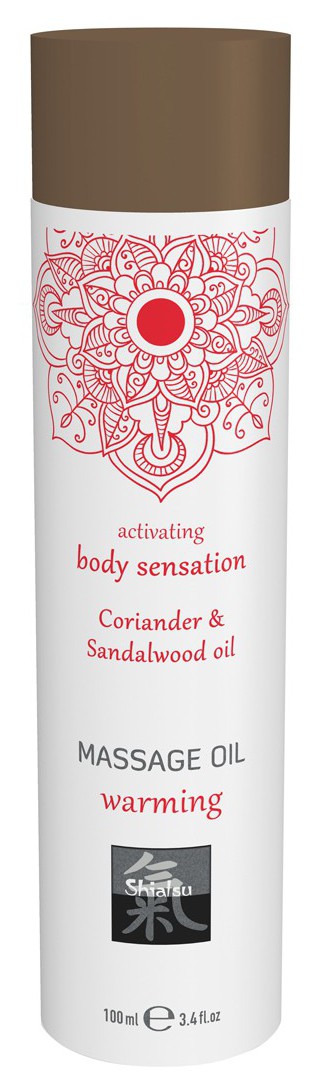 Huile de massage Warming Coriandre et Bois de Santal 100mL