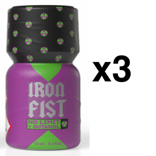 Iron Fist No Limit Butanol 10ml x3