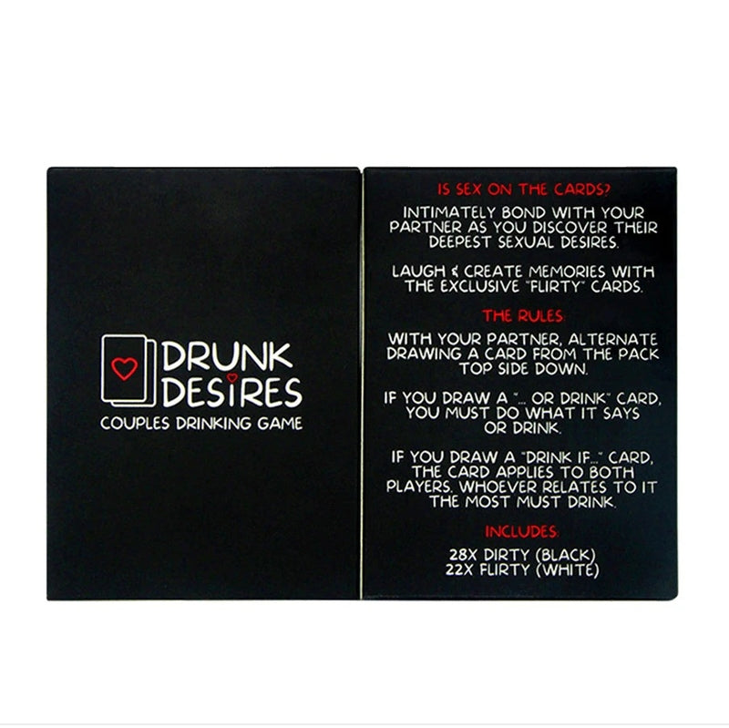 Jeu de Cartes à Boire Drunk Desires