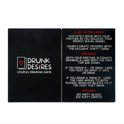 Jeu de Cartes à Boire Drunk Desires