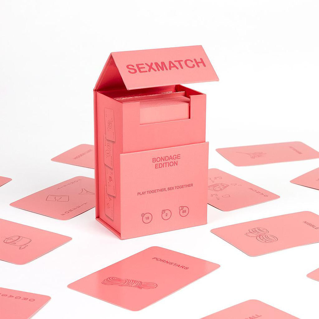 Jeu de cartes Sexmatch bondage edition