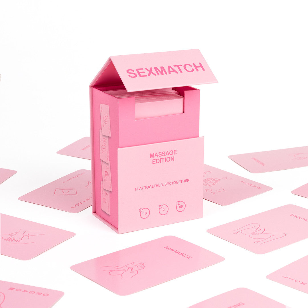 Jeu de cartes Sexmatch massage edition