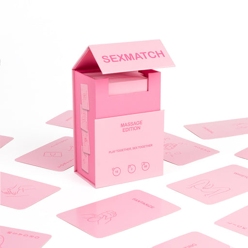 Jeu de cartes Sexmatch massage edition