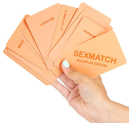 Jeu de cartes Sexmatch roleplay edition