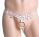 Jock avec Anneau Lacering Blanc