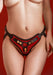 Jock-Harnais pour Gode-ceinture Taboom Rouge