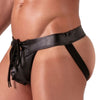 Jockstrap avec lacets Bondage Noir