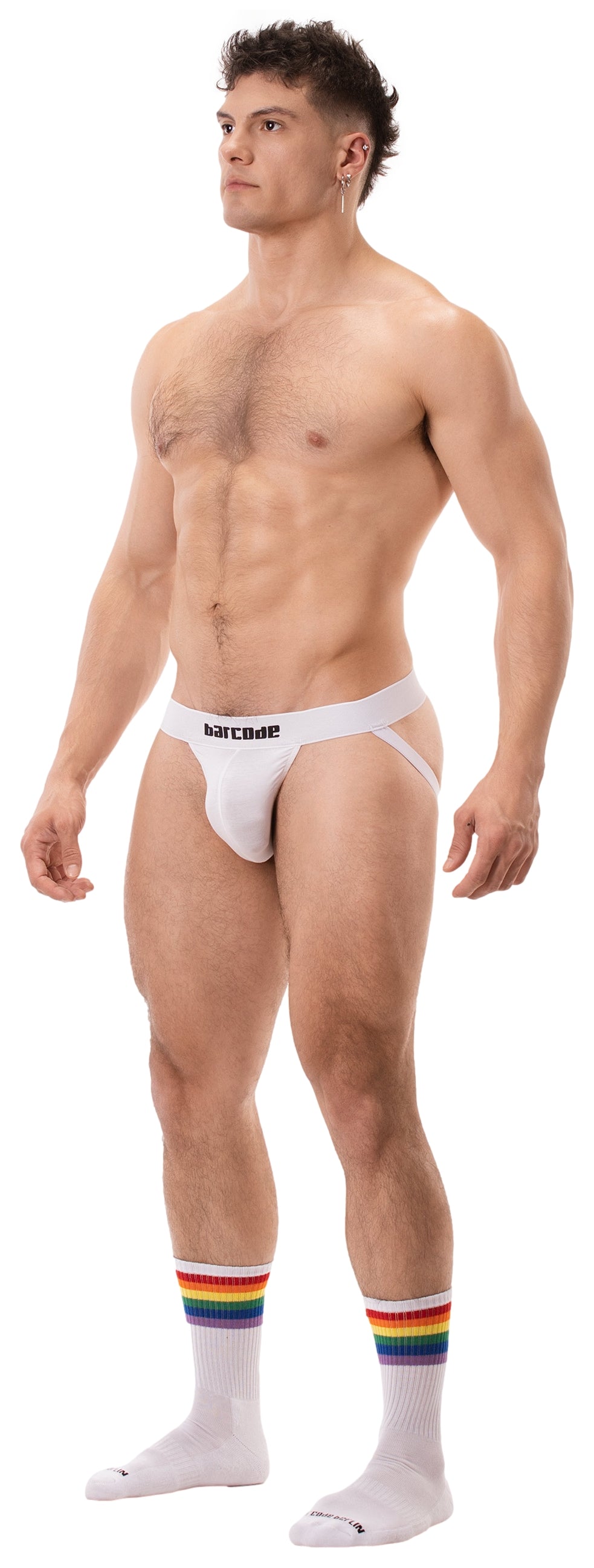 Jockstrap Basic Ares Blanc