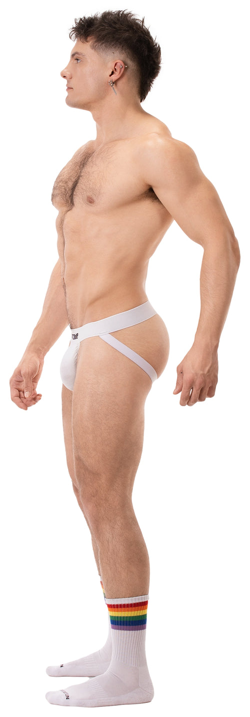 Jockstrap Basic Ares Blanc