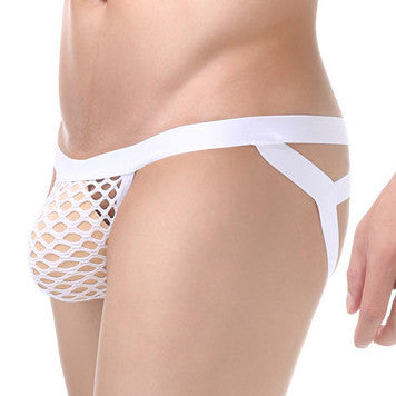 Jockstrap Crossnet Blanc