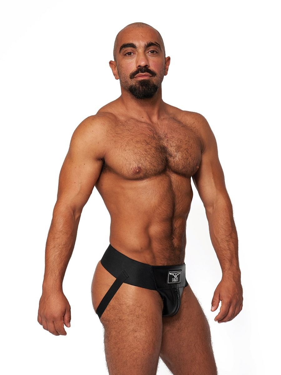 Jockstrap en cuir Mister B Noir