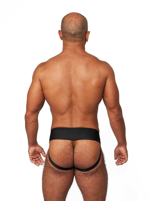 Jockstrap en cuir Mister B Noir