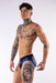 Jockstrap en néoprène Jock Brief Mr B Noir-Bleu