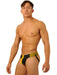 Jockstrap Fist Leather Jaune