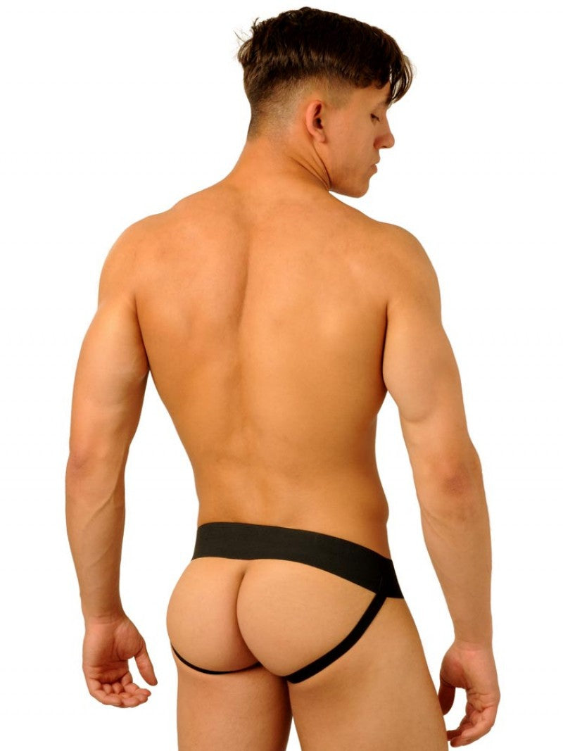 Jockstrap Fist Leather Noir