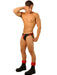Jockstrap Fist Leather Rouge