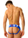 Jockstrap Fist Logo Bleu