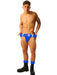 Jockstrap Fist Logo Bleu