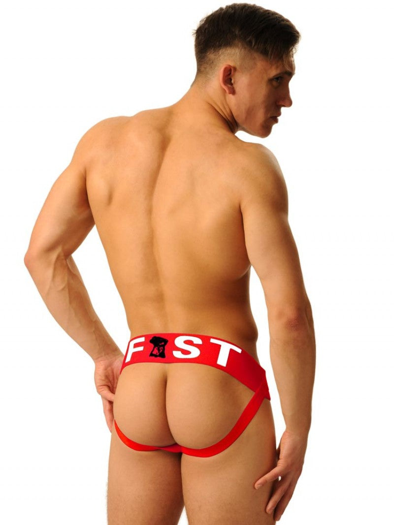 Jockstrap Fist Logo Rouge