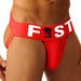 Jockstrap Fist Logo Rouge