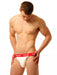 Jockstrap Fukker Blanc et Rouge