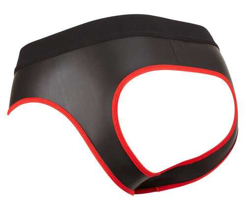 Jockstrap Joy Zip Noir-Rouge