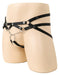 Jockstrap-Lanières Ring Passion Noir