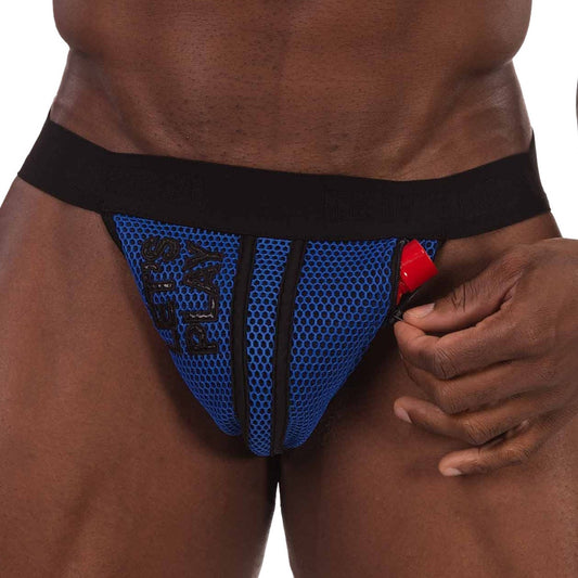Jockstrap Let's Play Bleu