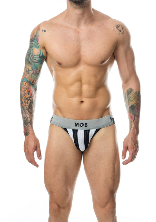 Jockstrap Mob Classic Blanc-Noir