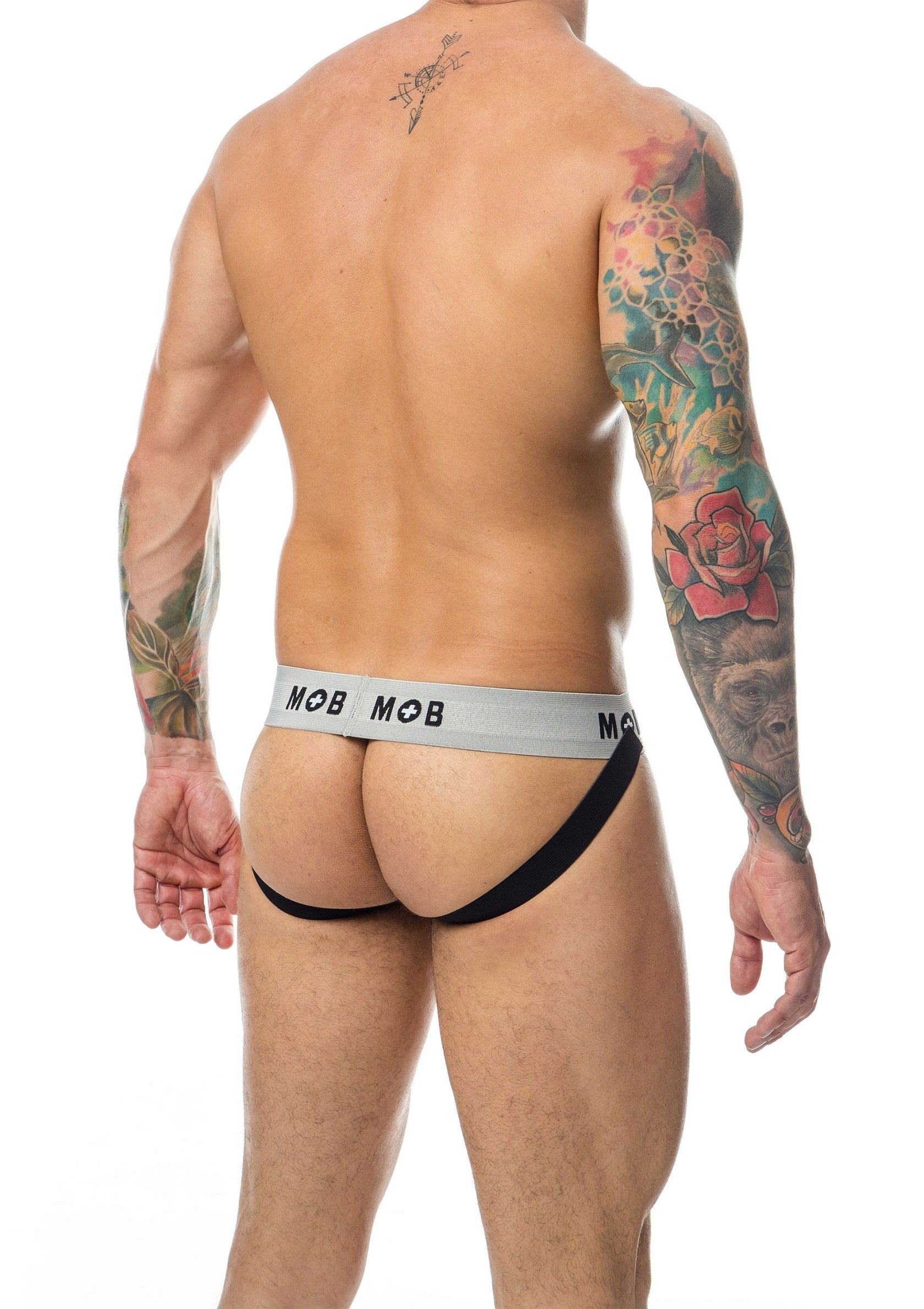 Jockstrap Mob Classic Blanc-Noir