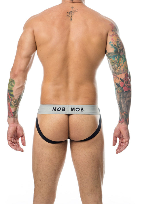 Jockstrap Mob Classic Blanc-Noir