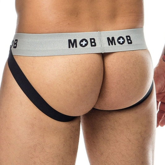 Jockstrap Mob Classic Blanc-Noir