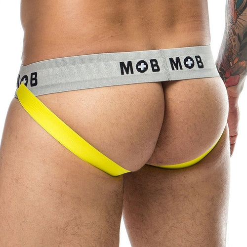 Jockstrap Mob Classic Noir-Jaune