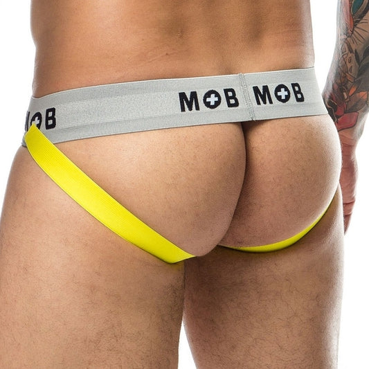 Jockstrap Mob Classic Noir-Jaune