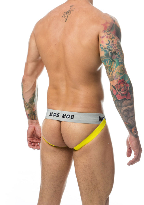 Jockstrap Mob Classic Noir-Jaune