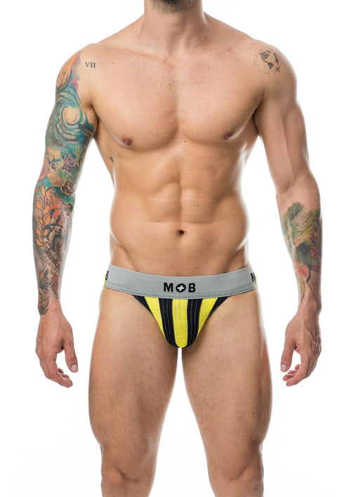 Jockstrap Mob Classic Noir-Jaune