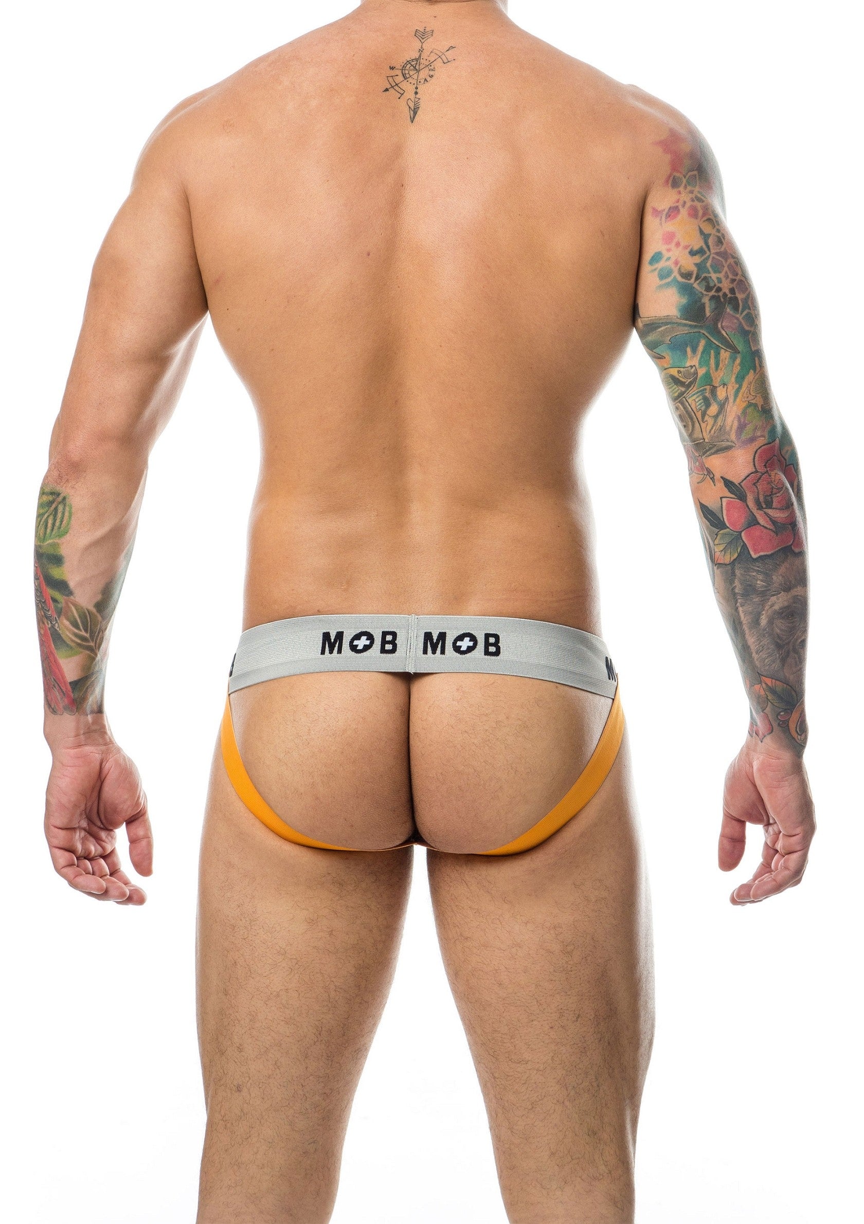 Jockstrap Mob Classic Noir-Orange
