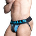 Jockstrap Oxjok Airmesh Bleu