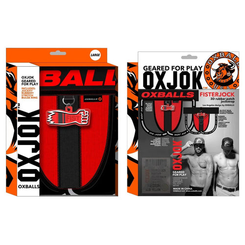Jockstrap Oxjok Fisterjock Rouge