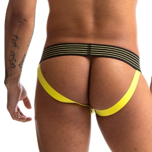 Jockstrap Rally 665 Noir-Jaune